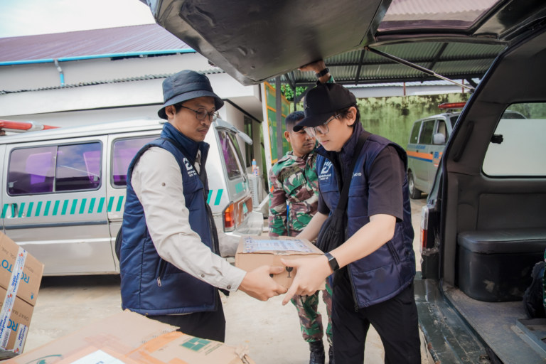 Distribusi Bantuan Bencana Alam